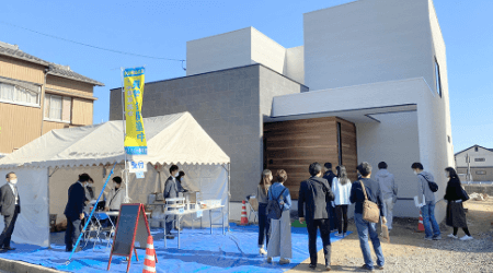 完成見学会