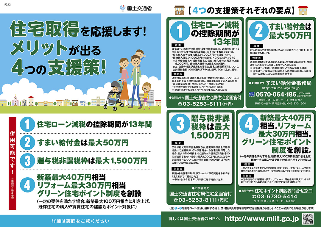 給付 いつまで すまい 金 すまい給付金とは、いつまで、どのようにしてもらえるのでしょうか？（工務／大木）