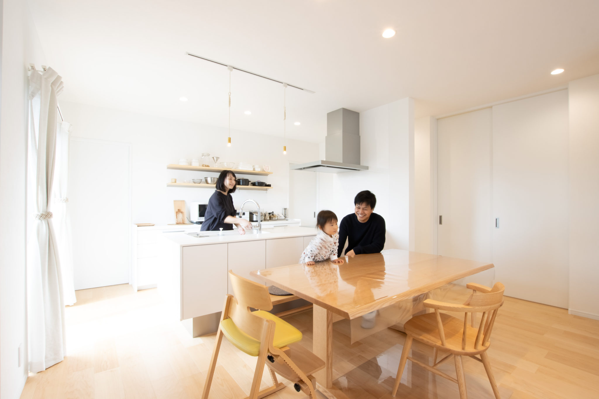 長年夢見たマイホームを実現！ 北欧テイストの住まい