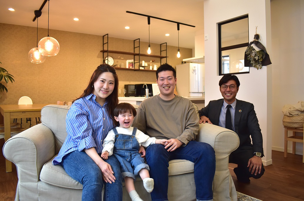 家族の絆が深まる 仲良し二世帯住宅