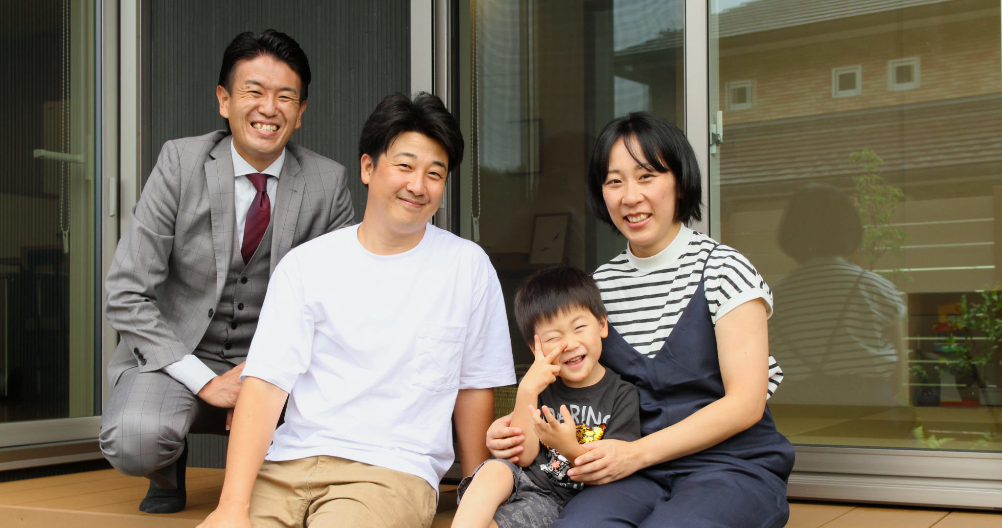 FIX窓から景色を愉しむ平屋