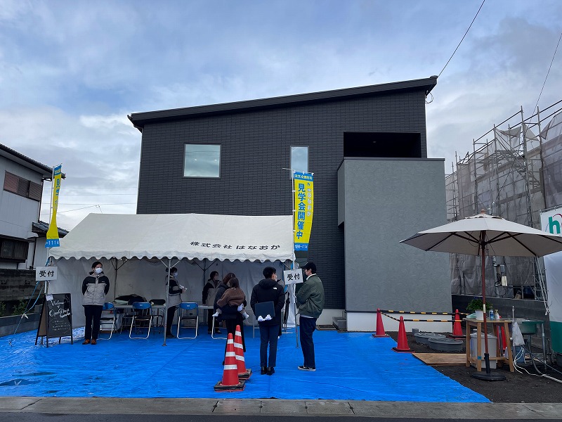 1月20日（土）・21日（日）、徳島市北矢三町・U様邸で完成見学会を開催しました