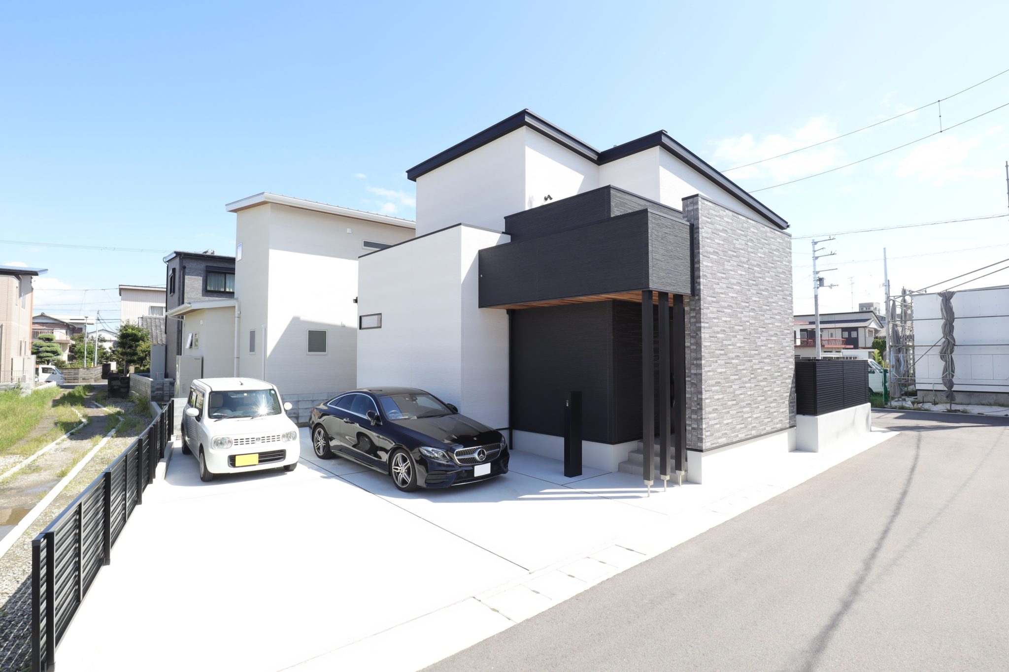 プライベートテラスのある家