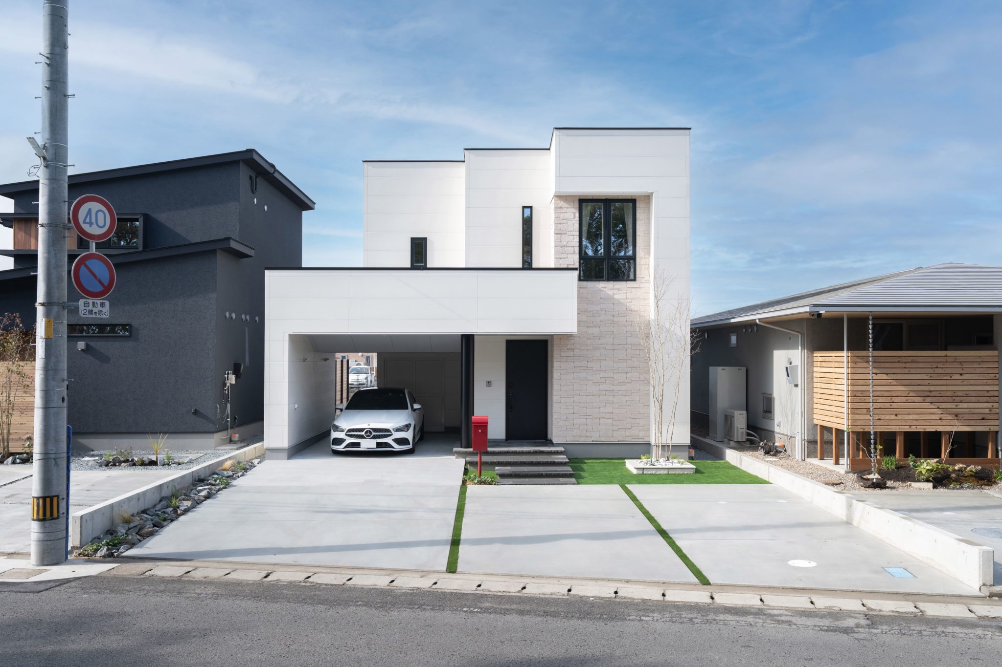 海外リゾート×モダンな家