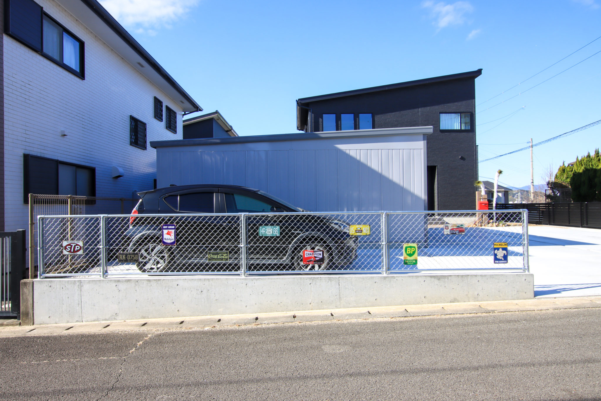 アメリカ西海岸スタイルの家