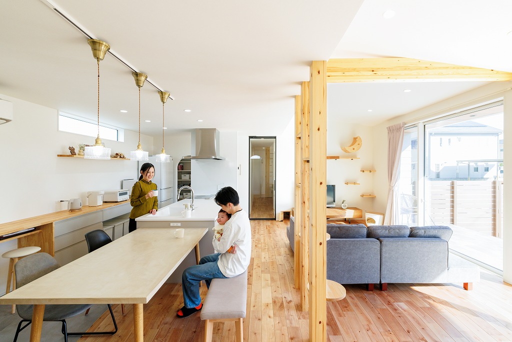 解放感たっぷり！愛猫との快適な暮らしを目指した平屋