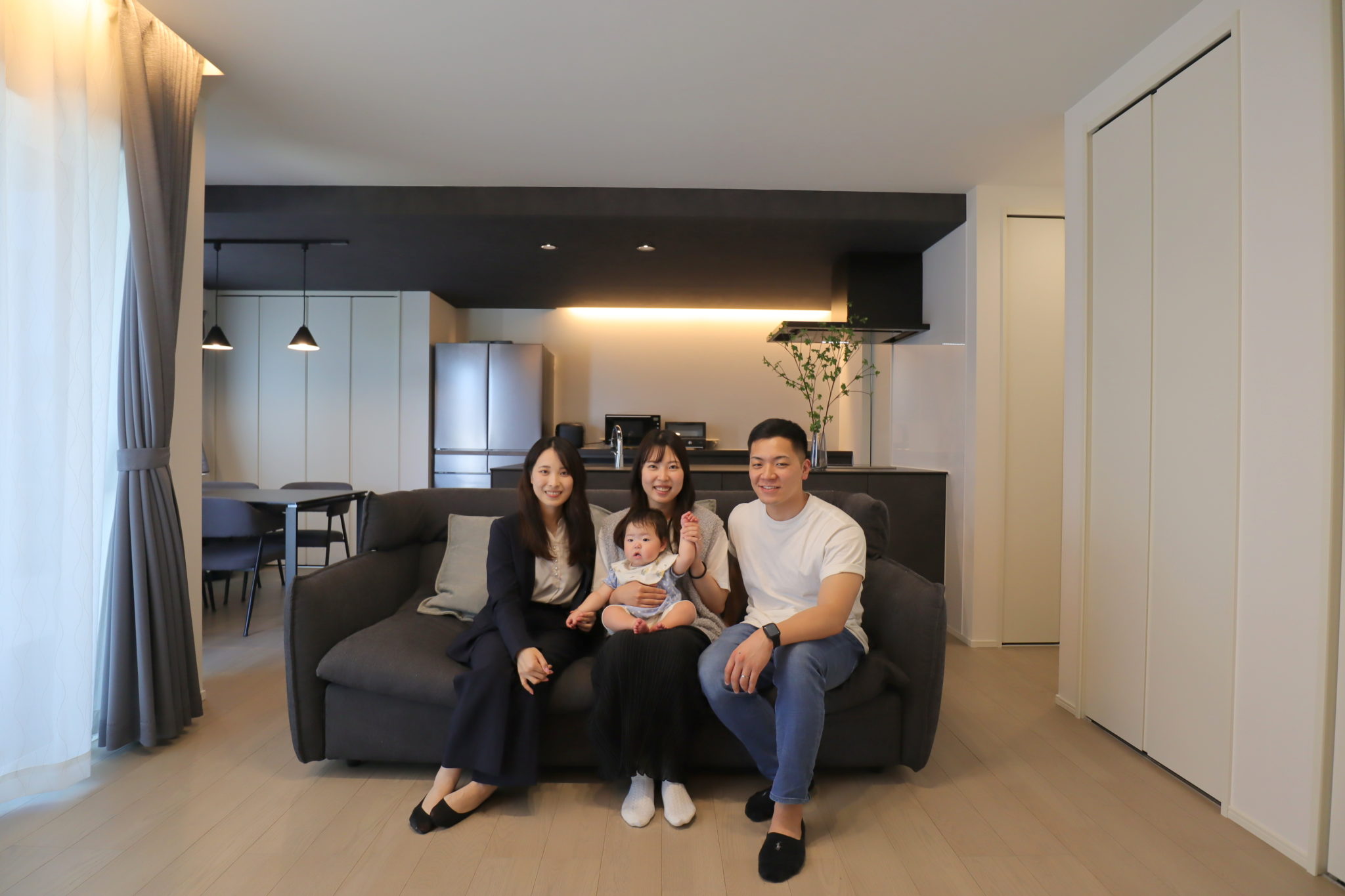 旗竿地で暮らすプライベート感のある住まい