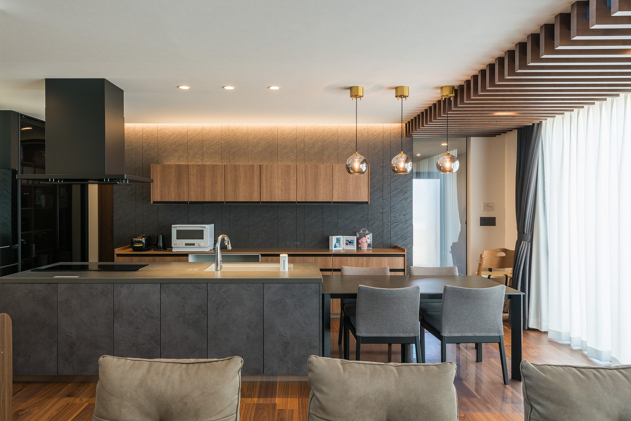 ホテルライクな上質空間で暮らす 平屋の住まい